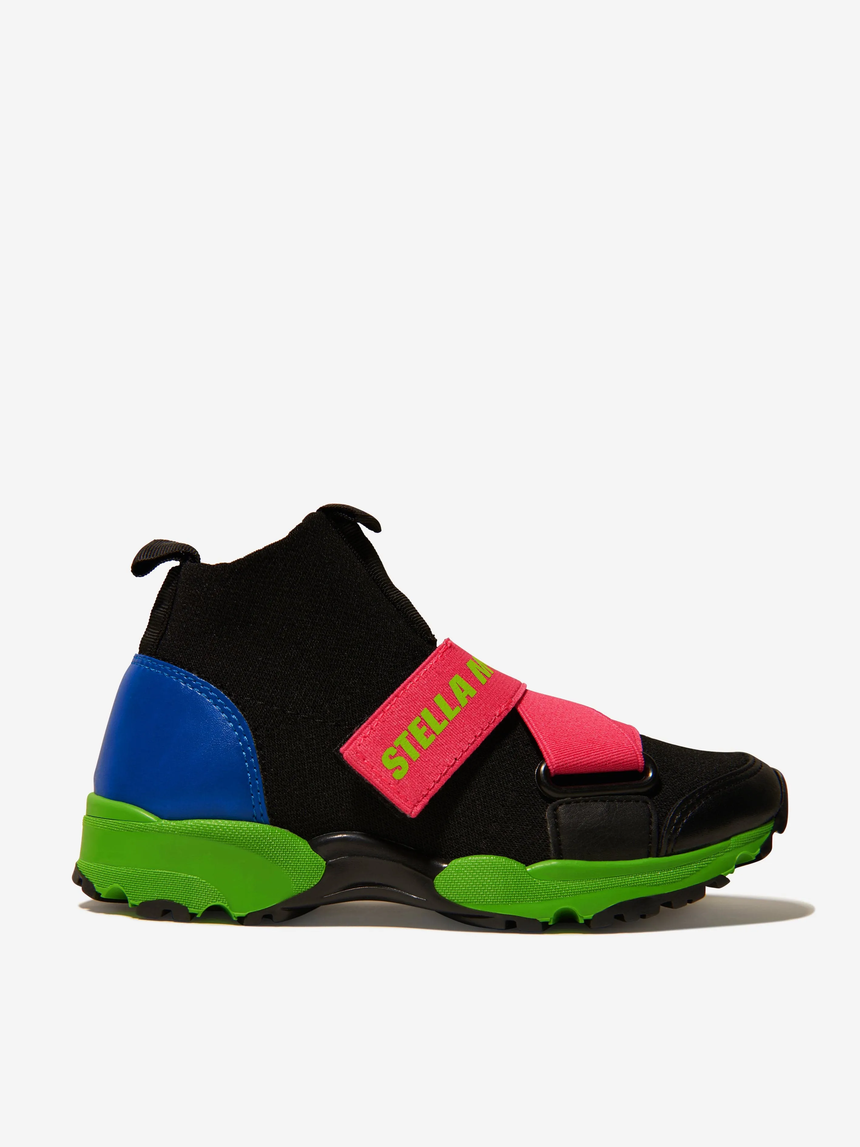 Stella McCartney Kids - Girls Logo Strap Trainers | Childsplay Clothing