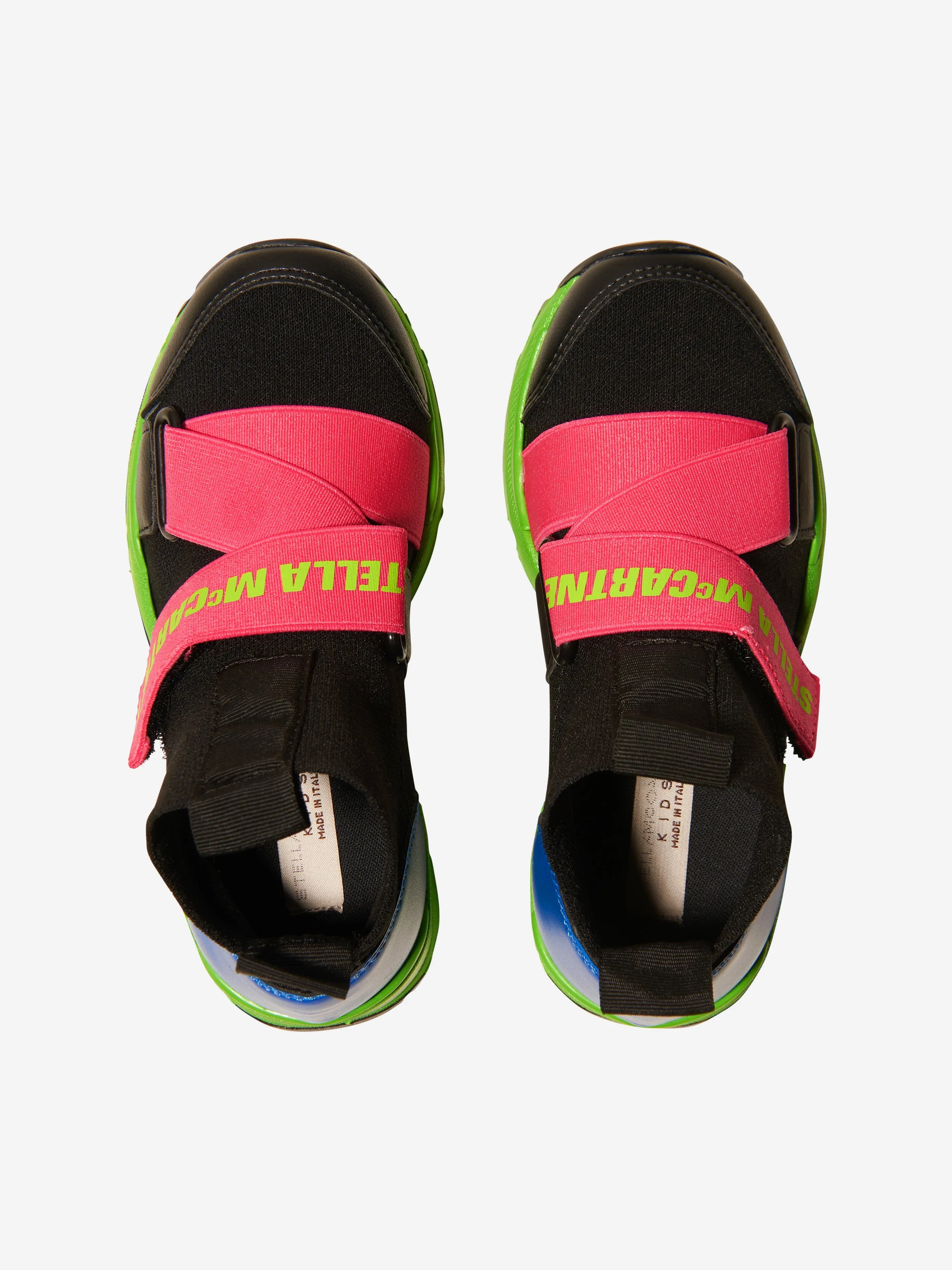 Stella McCartney Kids - Girls Logo Strap Trainers | Childsplay Clothing