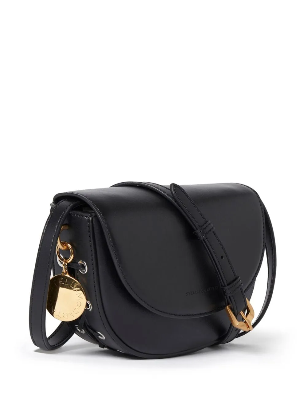 Stella McCartney    Stella Mc Cartney Frayme Flap Detail Shoulder Bag