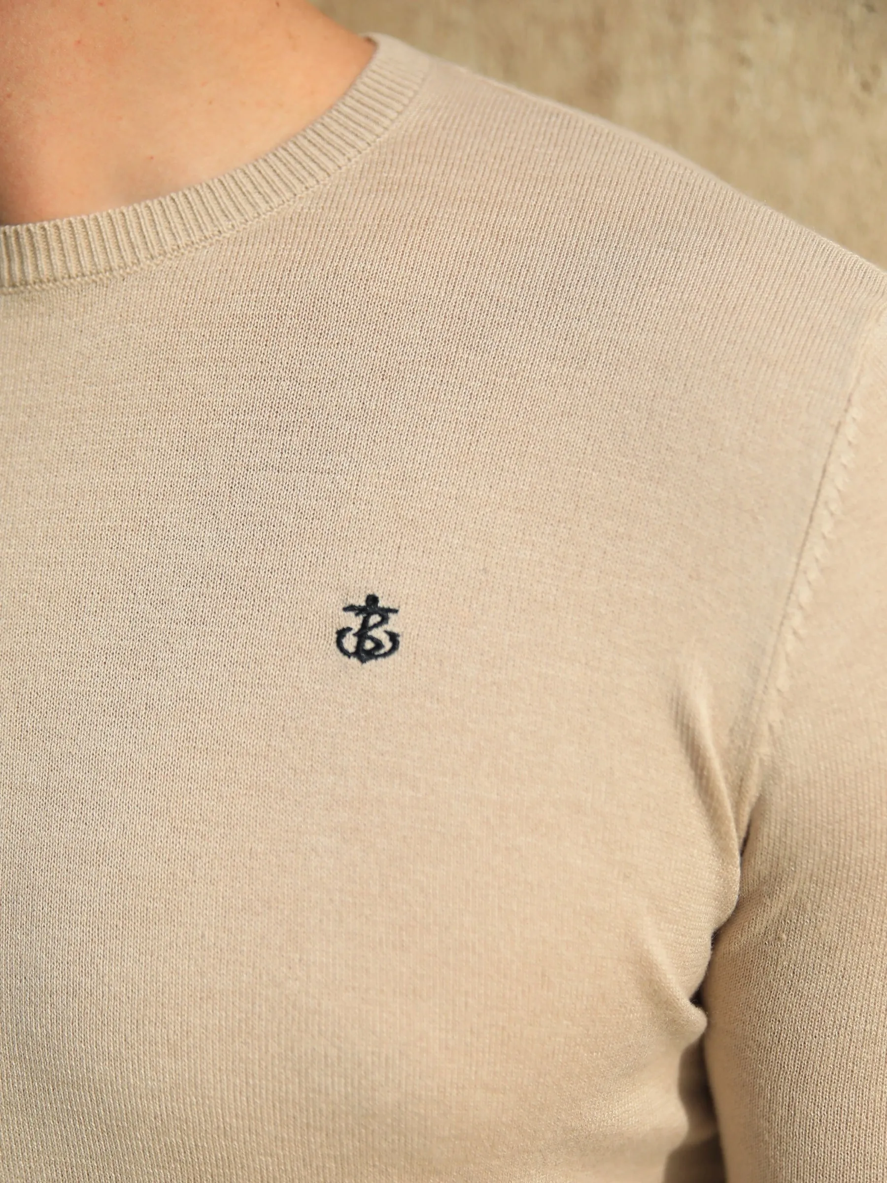 Sudbury Knitted Jumper - Tan