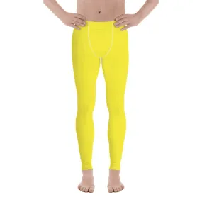 Sunshine Yellow Men's Leggings