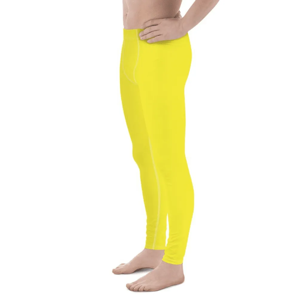 Sunshine Yellow Men's Leggings