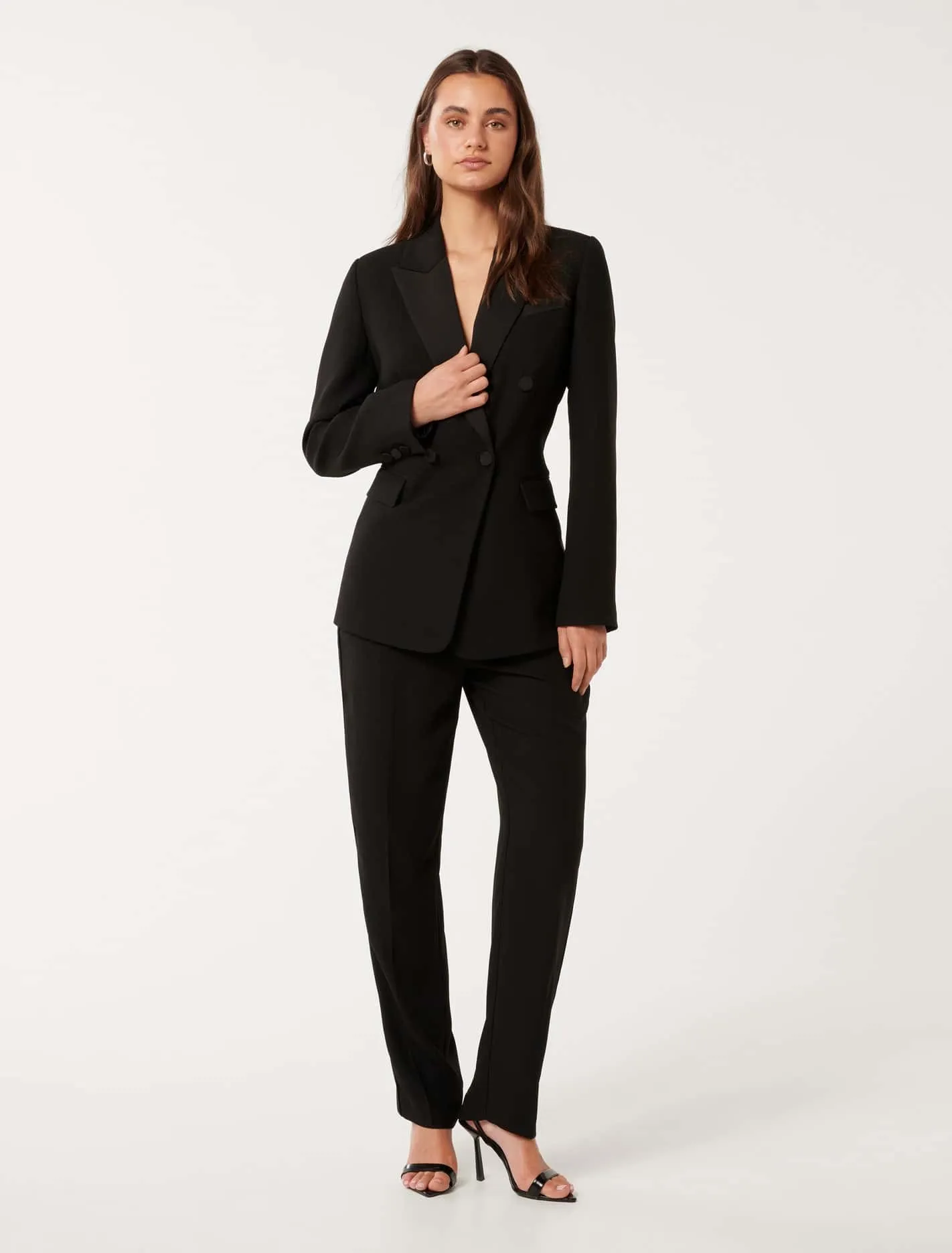 Taylor Tapered Tuxedo Trousers