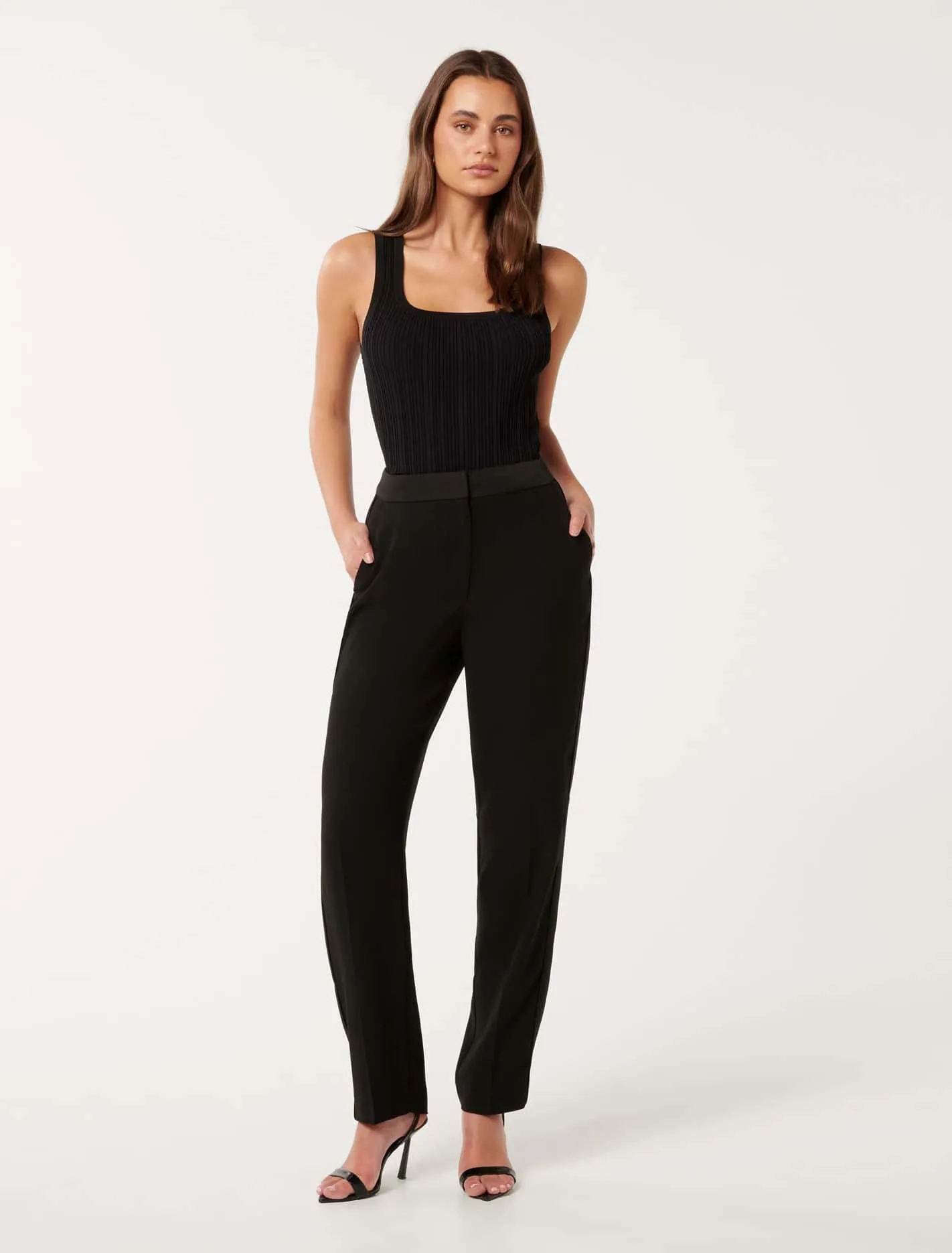 Taylor Tapered Tuxedo Trousers