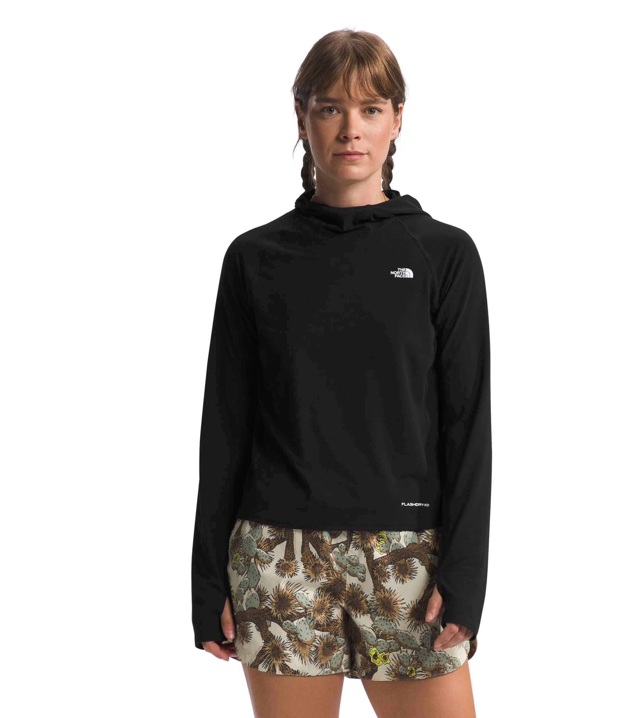 The North Face Women's Adventure Sun Hoodie TNF Black