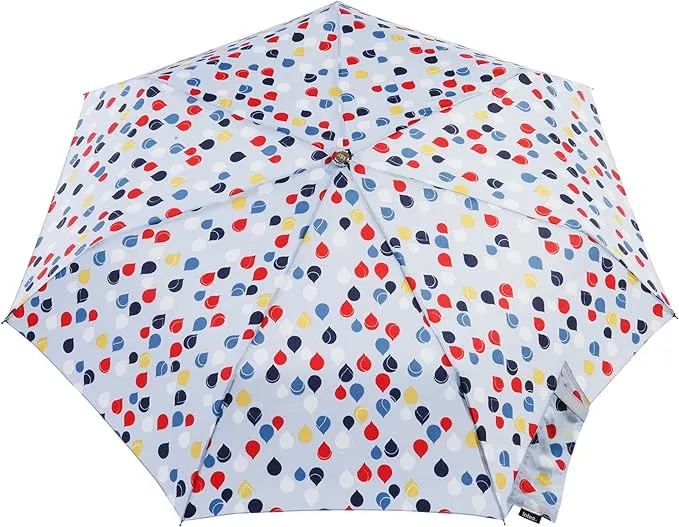 totes Automatic Eco Open Close Water-Resistant Travel Folding Umbrella with Sun Protection