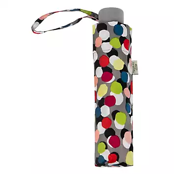 Totes ECO-BRELLA Supermini UV protection with Umbrella Rainbow Dots | Grattan