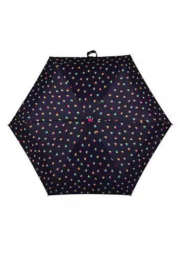 Totes Eco-Brella® Compact Round French Flowers Print Umbrella | Kaleidoscope