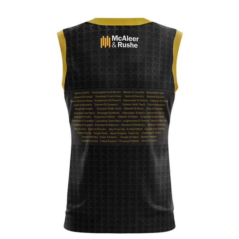 Tyrone GAA Training Vest Black / Gold