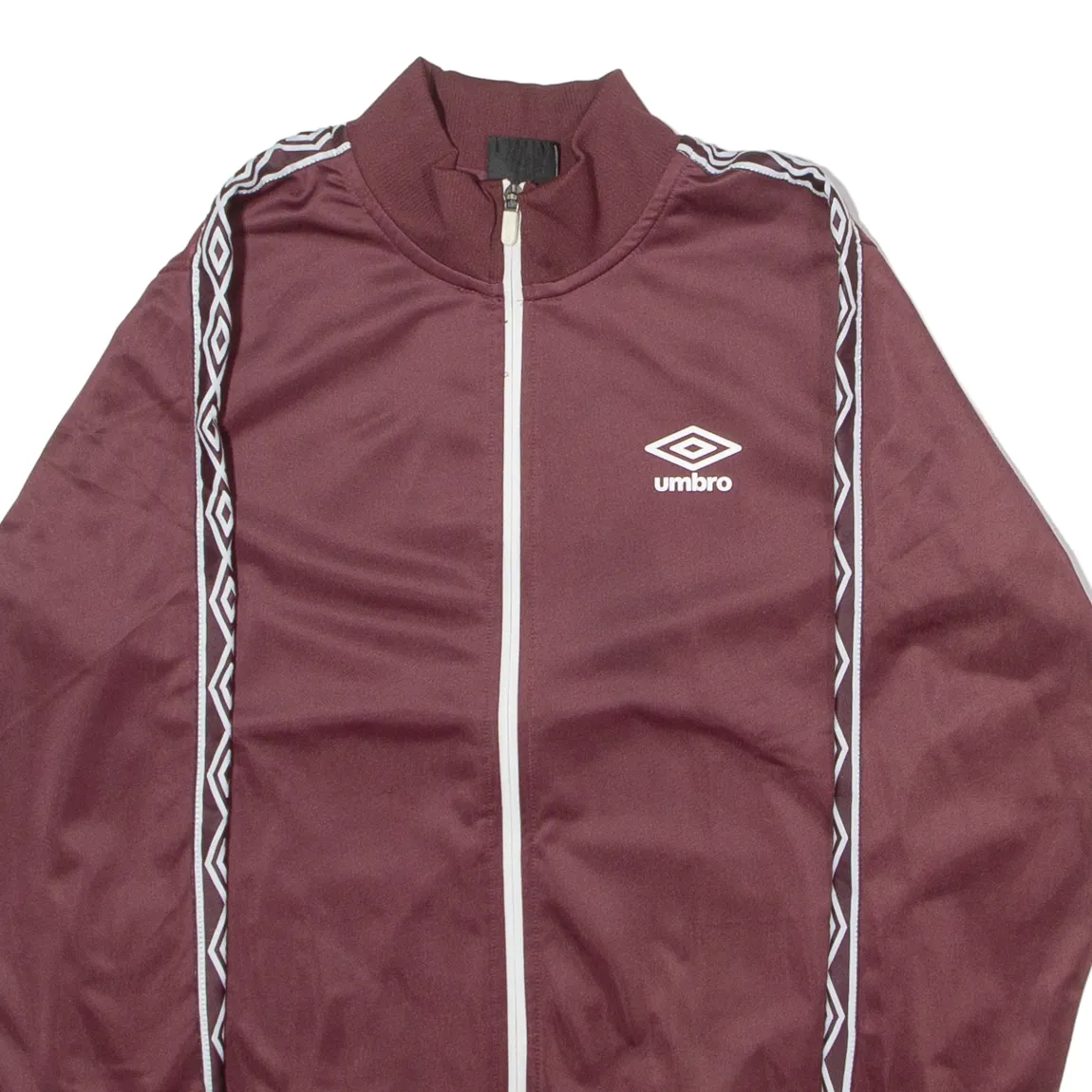 UMBRO Mens Track Jacket Maroon M