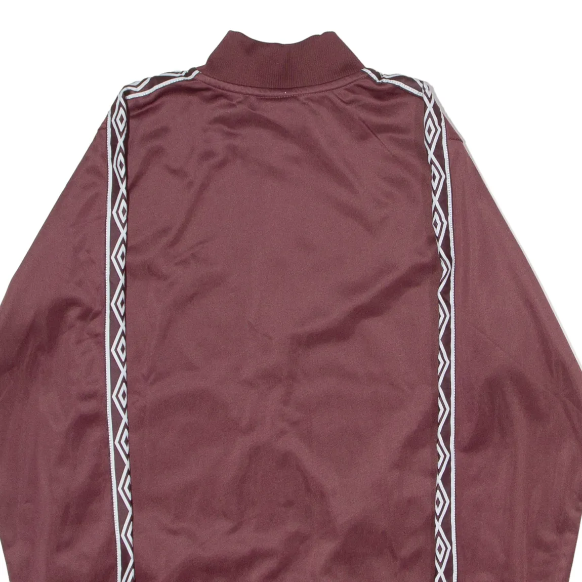 UMBRO Mens Track Jacket Maroon M