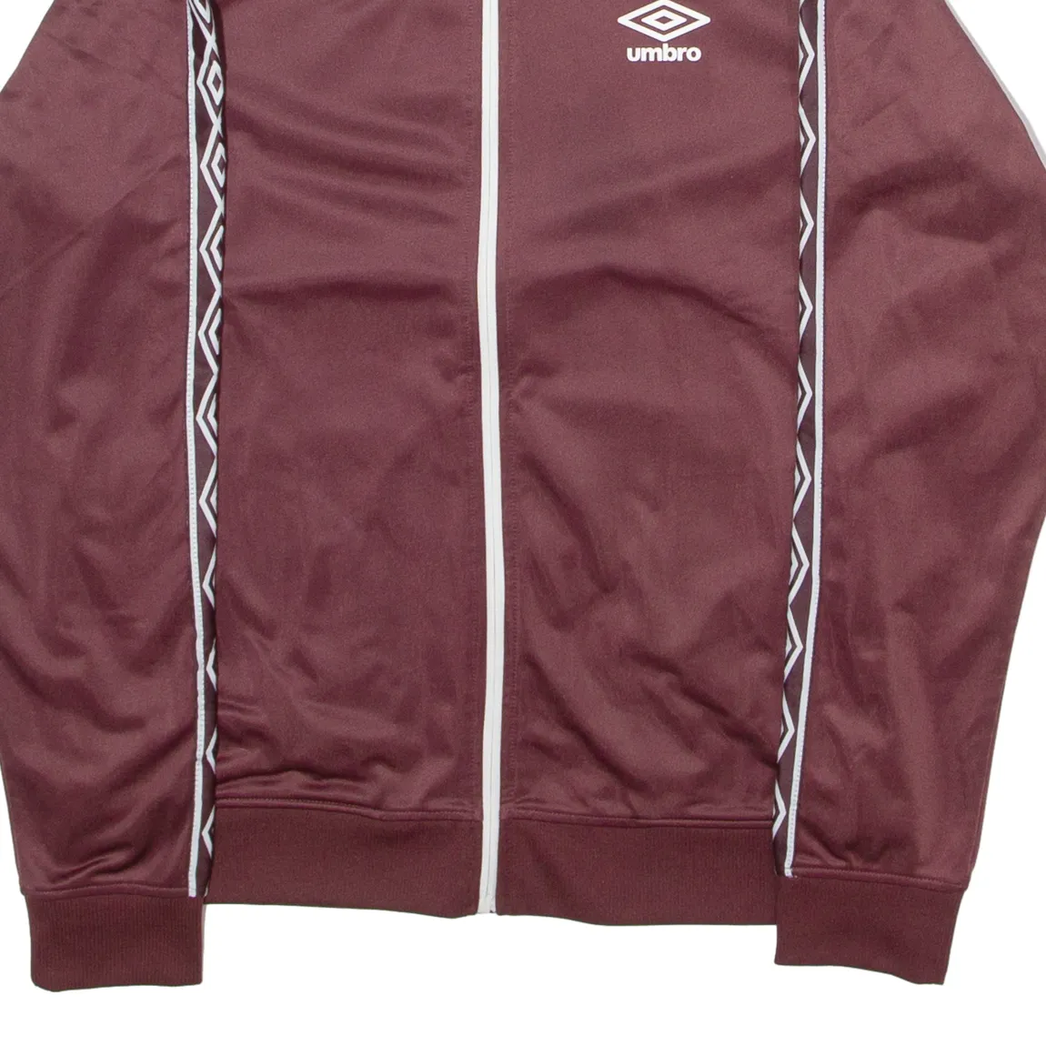 UMBRO Mens Track Jacket Maroon M