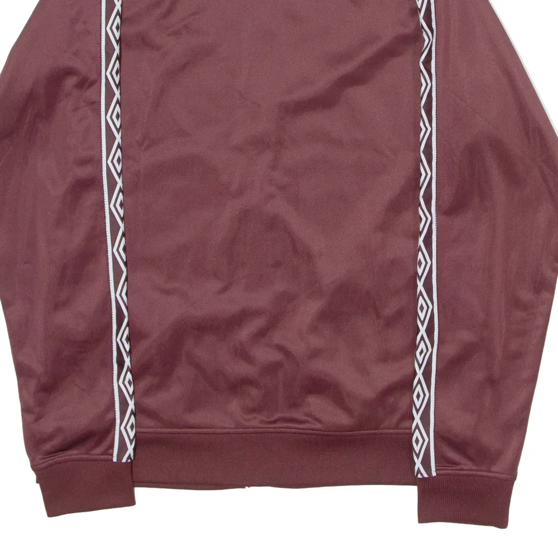 UMBRO Mens Track Jacket Maroon M