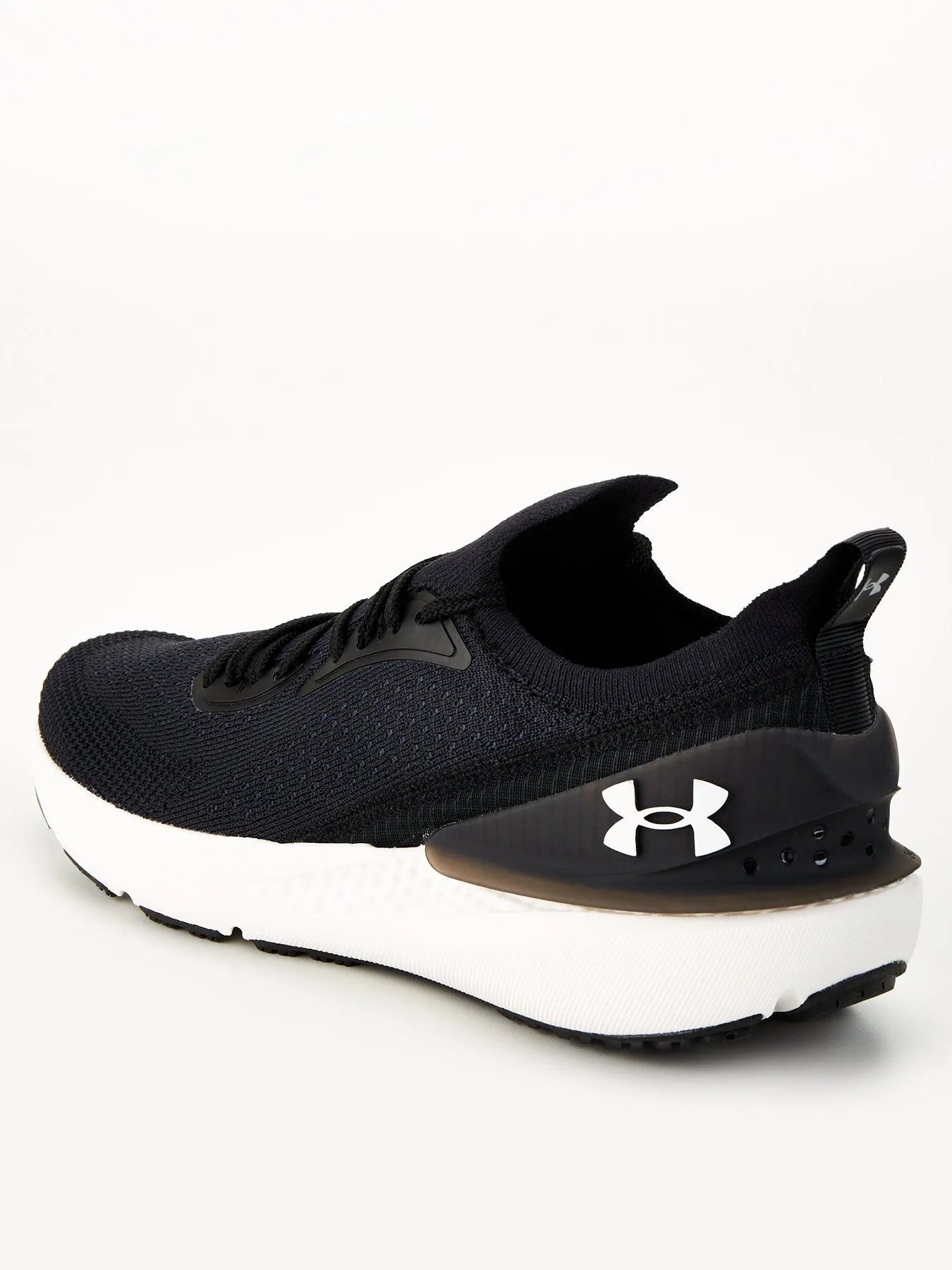 UNDER ARMOUR Mens Running Shift Trainers - Black/White