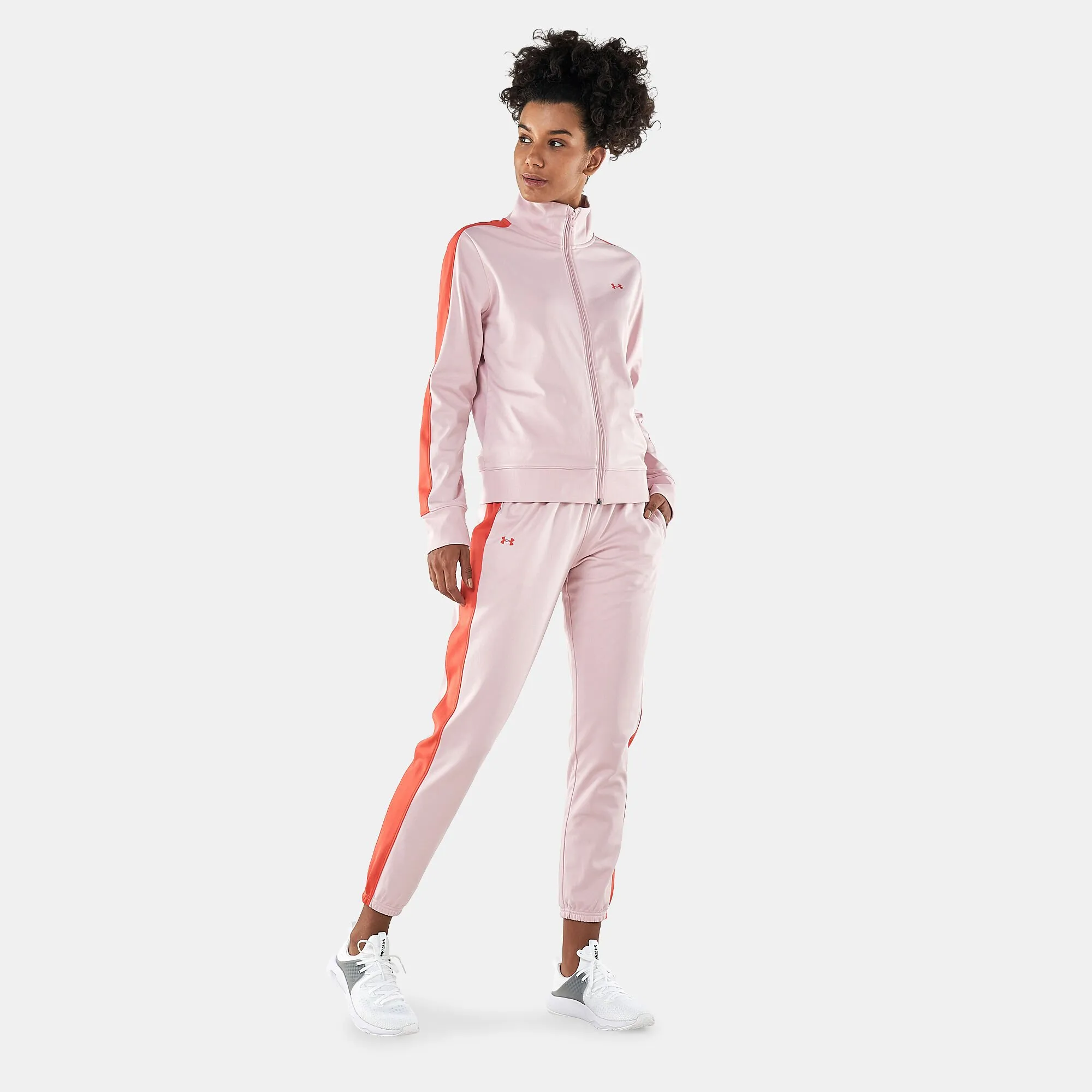 Under Armour Women's Logo Tricot Tracksuit