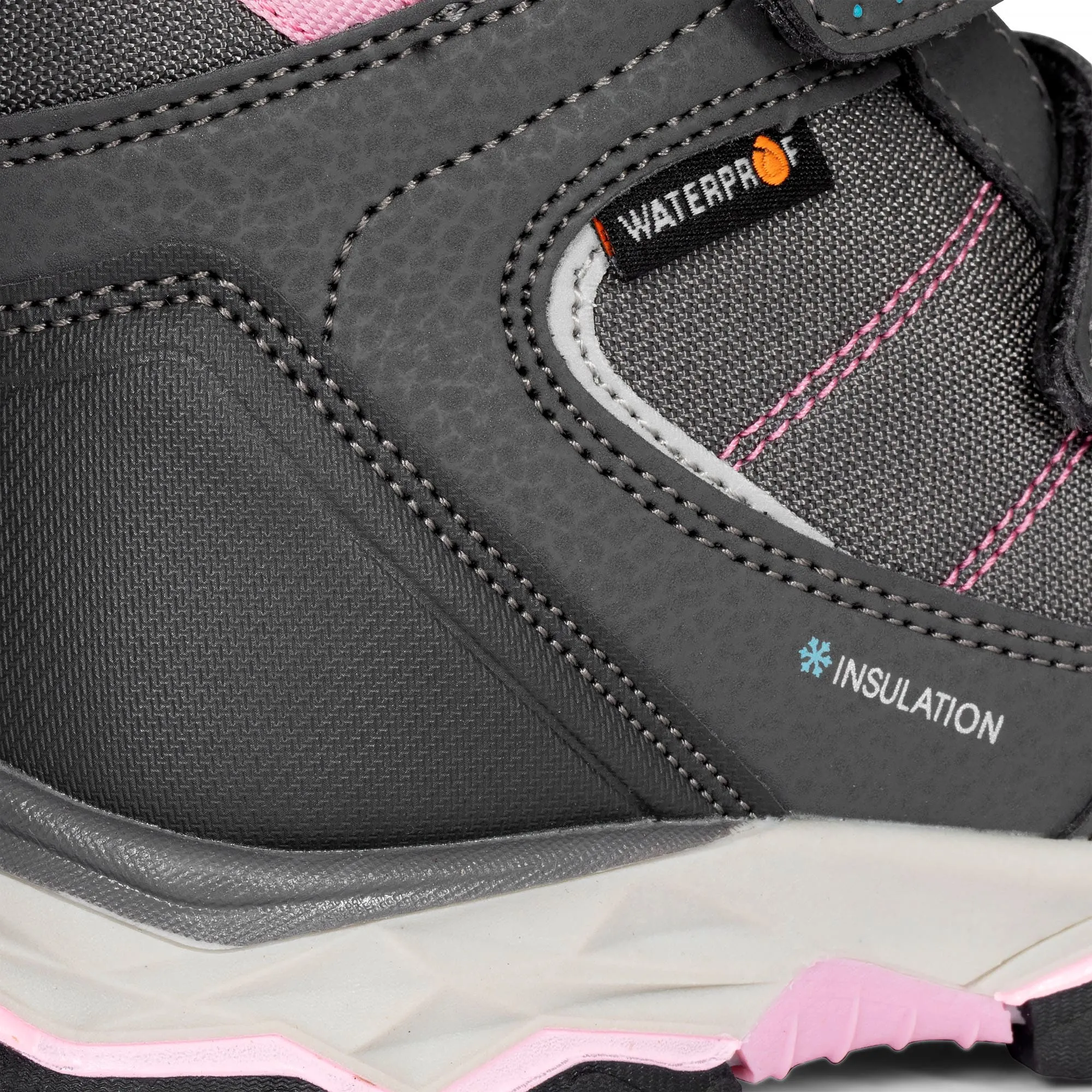 Urberg Kids' Ice Boot Grey/Pink | Buy Urberg Kids' Ice Boot Grey/Pink here | Outnorth