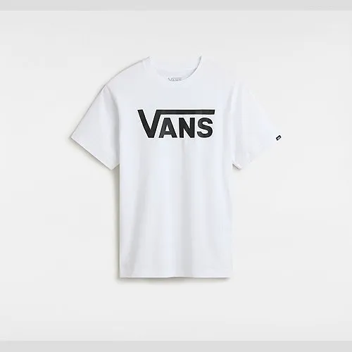 Vans KIDS CLASSIC T-SHIRT (8-14+ YEARS) (WHITE-BLACK) BOYS WHITE