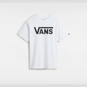 Vans KIDS CLASSIC T-SHIRT (8-14+ YEARS) (WHITE-BLACK) BOYS WHITE