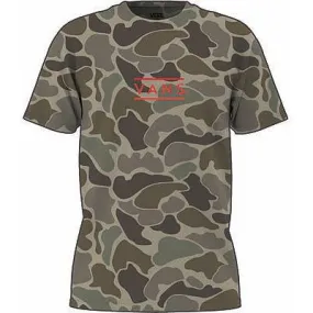 Vans KIDS MILITANT T-SHIRT (8-14 YEARS) (BUNGEE CORD/TUR) BOYS BROWN