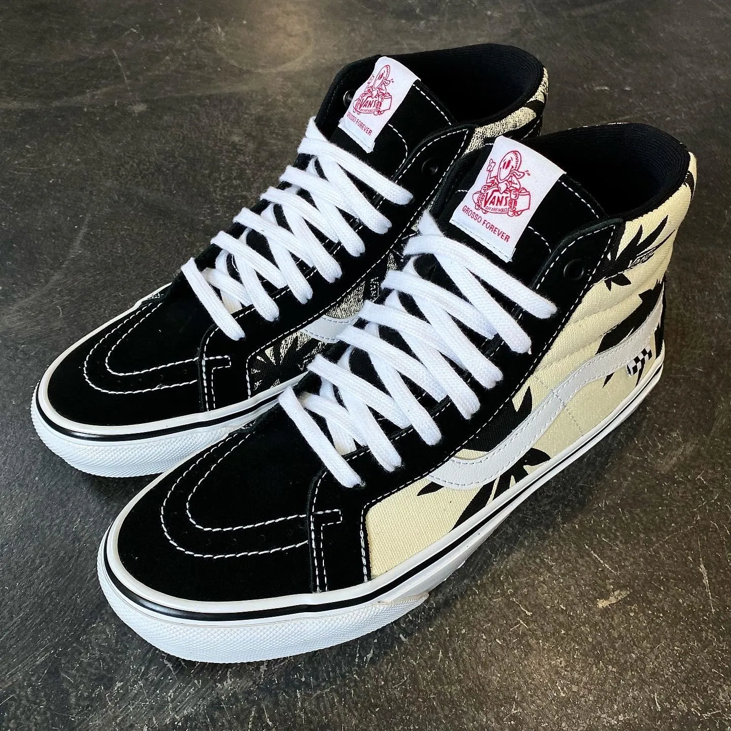 Vans Skate Sk8-Hi Reissue Grosso 88 Blk/Palms