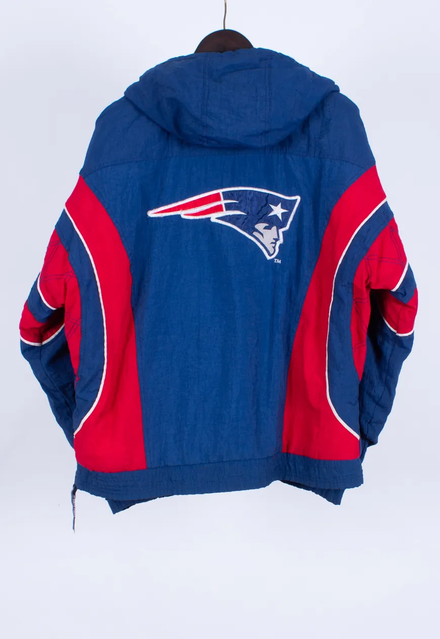 Vintage 90s Starter Pullover Jacket Patriots | Vintage Online Store