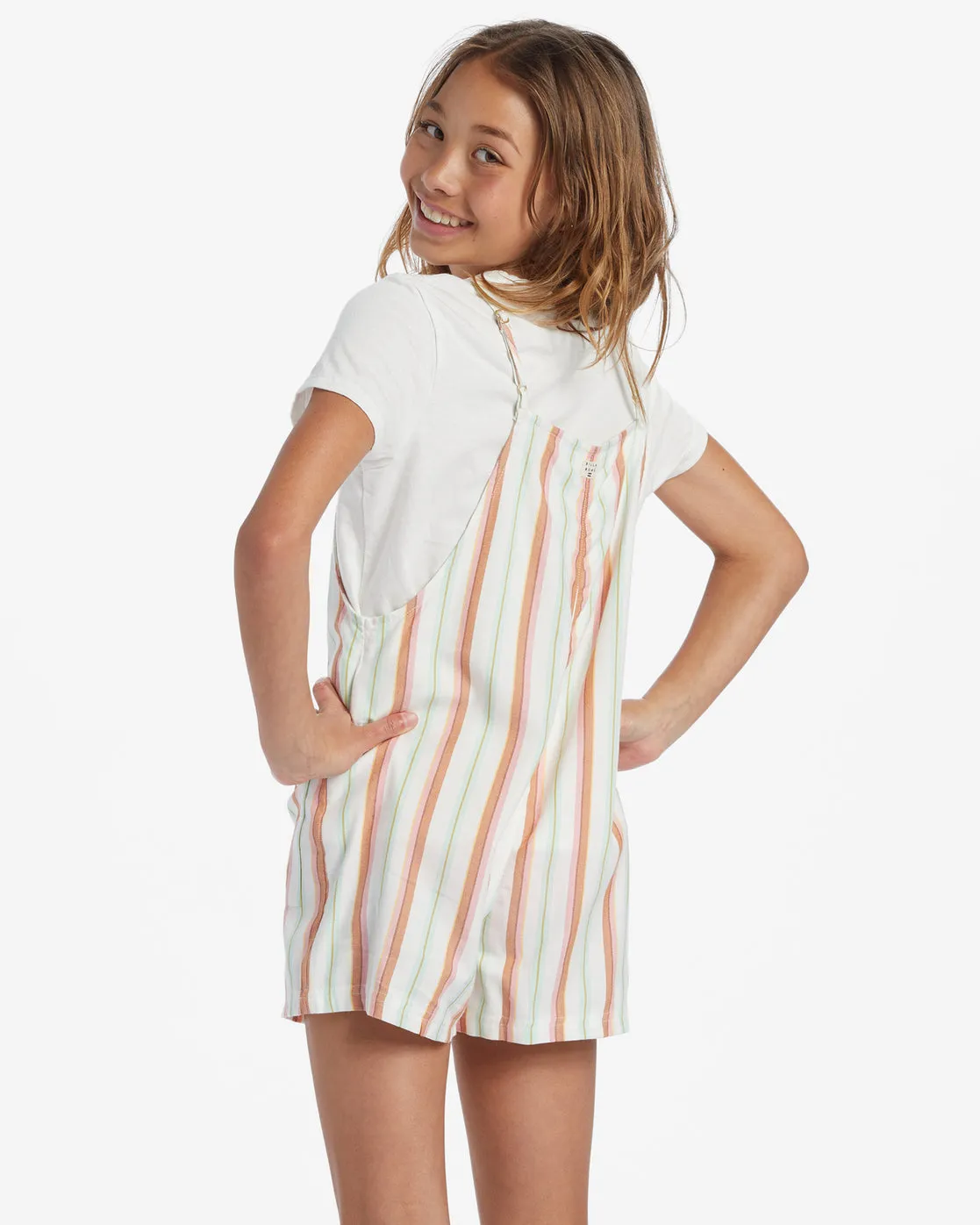 Wave Watch Jr Romper - Fresh Nectar