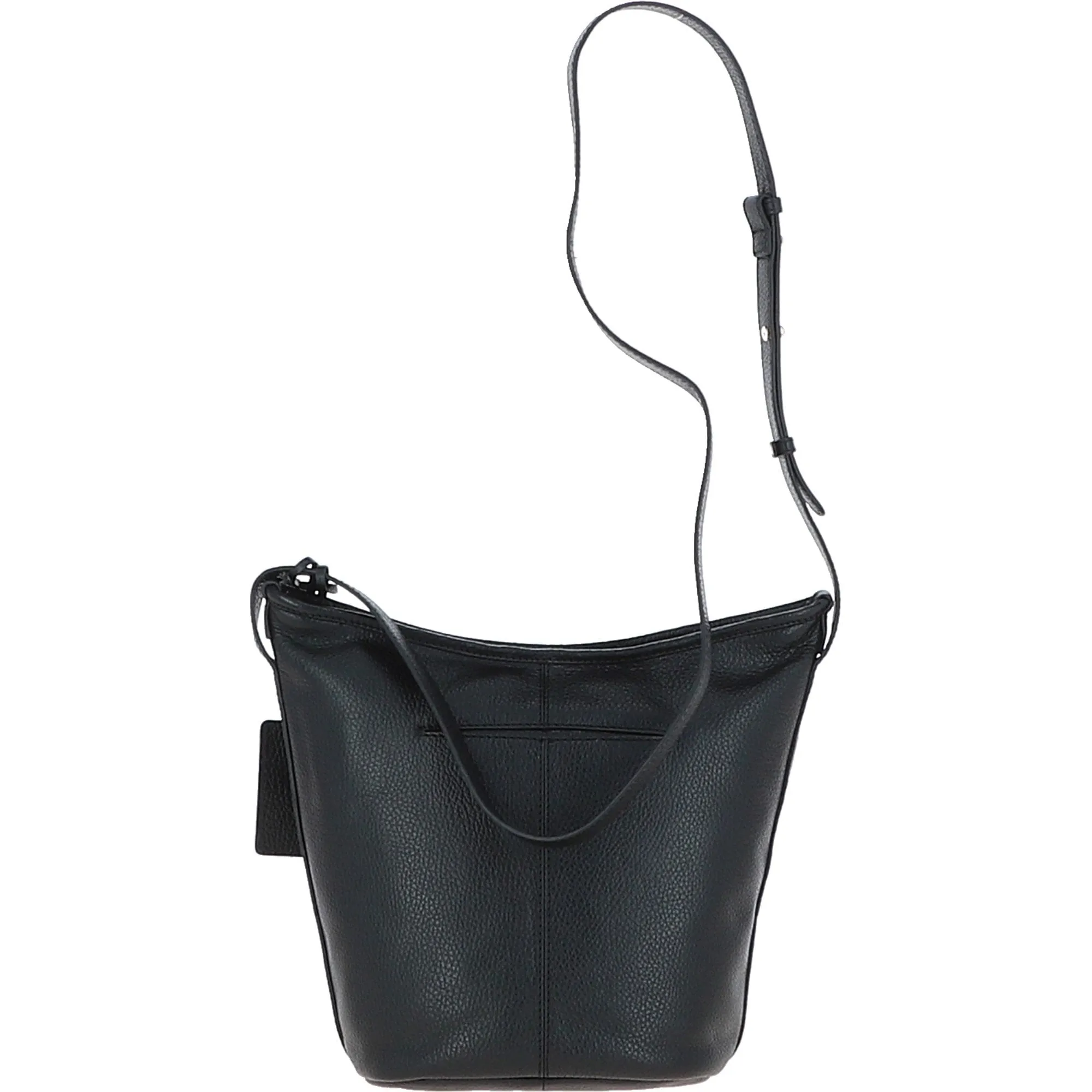 Women's Leather Shoulder Handbag Black: 63790