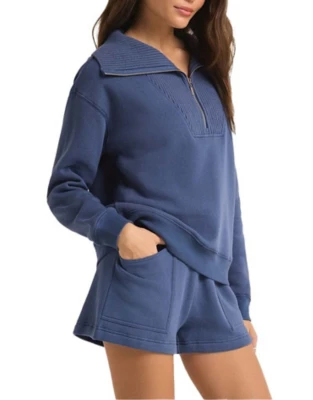 Women's Z Supply Sonata Fleece 1/2 Zip Pullover