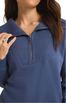 Women's Z Supply Sonata Fleece 1/2 Zip Pullover