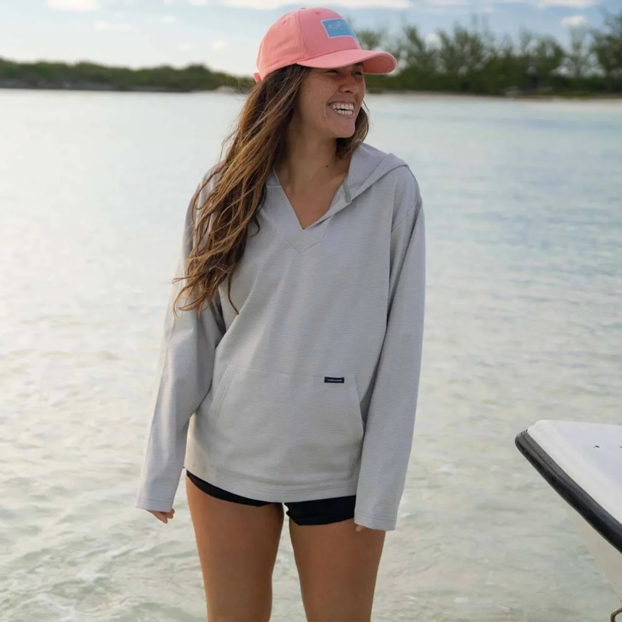 Women's Southern Marsh Sandbar Performance Comfort Hoodie