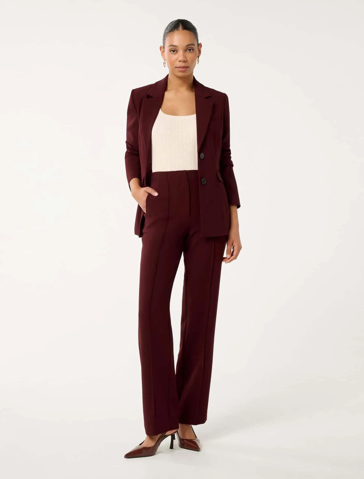 Zali Straight-Leg Trousers